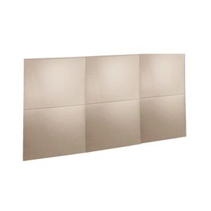 Painel De Cama Box Estofada Modulada Lucca (3un) Casal/queen - Linho Turim Bege - Rufato
