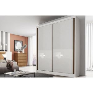 Guarda Roupa 2 Portas E 3 Gavetas Thor-dante Plus Branco - Novo Horizonte