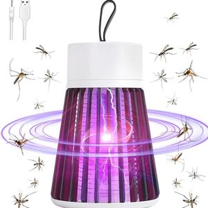 Luminária Lâmpada Led Com Alça Repelente Elétrico Armadilha Luz Ultravioleta