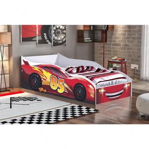 Cama Carro Infantil Red Com Colchão Gabrielli