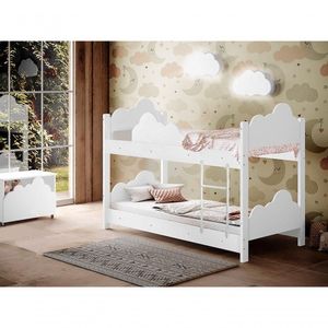 Beliche Infantil Marina Branco Com 2 Luminárias - Divaloto