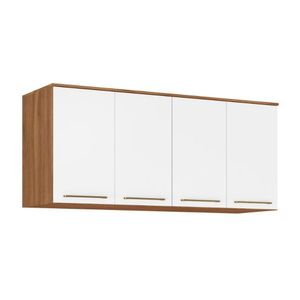 Módulos De Quarto Irlanda Armário Ponte Aéreo Casal 71190k Irlanda C- 4 Portas Amendola-branco - Demóbile