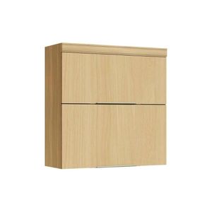 Armário Aéreo Para Cozinha Marquesa Com 2 Portas Basculante 80 Cm Nature