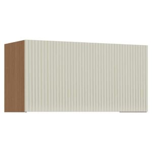 Armário De Cozinha Modulado Simone Mendes Com 1 Porta Basculante 80cm Carvalho Cinza