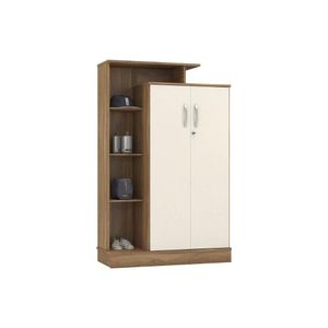 Armário Multiuso Casal Elite C- 2 Portas Amendola-off White - Demóbile