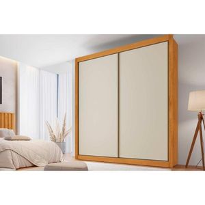 Guarda Roupa Casal 2 Portas E 4 Gavetas Zurique Flex Peroba-peroba Ou Off White - Europa