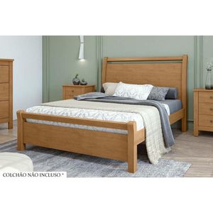 Cama De Casal Reali Rovere-amêndoa - Lopas
