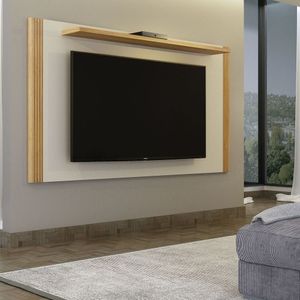 Painel Para Tv Até 60 Polegadas Diamantina Cinamomo-off White