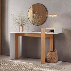 Bancada Versa Home 136cm X 480cm X 875cm Branco-freijó