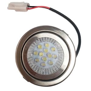 Lâmpada de LED Redonda para Coifa - Plug Branco