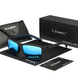 Óculos Polarizados Para Homens E Mulheres Design Esportivo Uv400 Azul