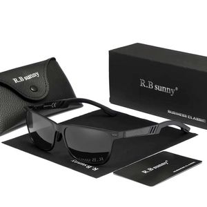 Óculos De Sol Polarizados Para Homens E Mulheres Estilo Retangulares Design Piloto Uv400 Preto