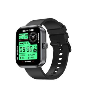 Relógio Zeblaze Além De 3 Plus Gps Relógio Inteligente 1.78 Display Amoled Embutido Preto