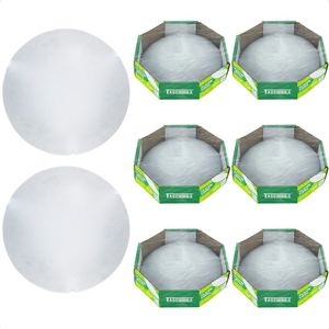Kit 8 Plafon Taschibra Jurerê 25cm Redondo Branco E27 Bivolt