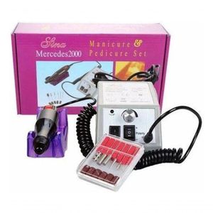 Lixadeira Elétrica Mercedes 2000 - Equipamento Profissional Para Manicure, 110v