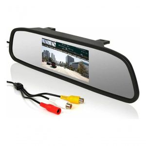 Espelho Retrovisor Com Tela Lcd Colorida - Segurança E Conforto Para Seu Veículo