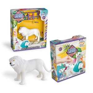 Brinquedo Infantil 3 Anos Para Pintar Safari Leão