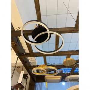 Dinamica Plafon Dcx03226 2 Aneis 44w 3000k Preto