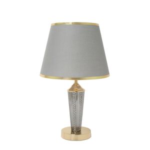 Outlet Luciin Abajour Us047-12 1lamp E27 Dr C-cupula Cinza