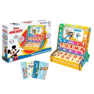 Jogo Infantil Brincando De Soletrar Mickey Disney Xalingo