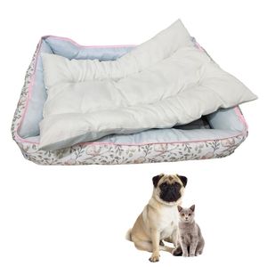 Cama Caminha Cao Gato Pet Cachorro Colchonete Espaçoso Animal De Estimaçao Lavavel Macio Resistente Aconchegante