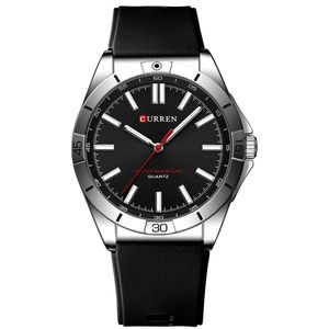 Relógio De Pulso Masculino De Quartzo Luminoso Impermeável 3atm Preto