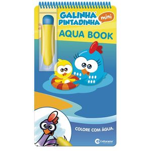 Livro De Colorir Com água Infantil Galinha Pintadinha