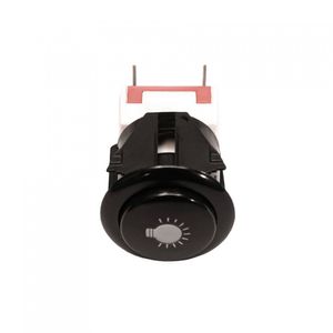 Interruptor Com Botão para Lâmpada de Fornos Preto Bivolt