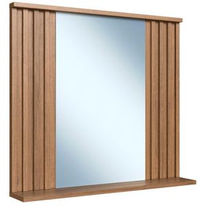 Espelheira Ripada Com Prateleira 70 Cm Es1000 Mell Faem Mell