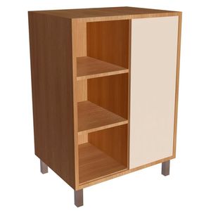 Gabinete 1 Porta De Correr 5 Nichos 60 Cm Bl7250 Mell Arenas Faem Mell Arenas