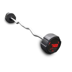 Barra Montada Cross W Pegada Recartilhada 12kg Rythmoon Preto