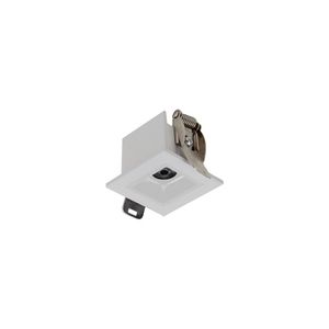 Spot De Embutir Blumenau íris Led 2w Bivolt Branco 3000k Luz Amarela