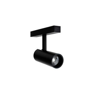 Spot Para Trilho Magnético Blumenau Led Neo Alto Irc 90 10w 48v Preto 3000k Luz Amarela