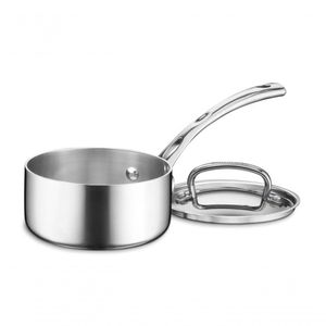 Cuisinart Panela De Aço Inoxidável Tri-ply 1l Com Tampa
