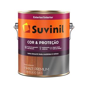 Tinta Esmalte Brilhante Cor E Proteção Suvinill 3,6 Litros Verde Colonial