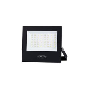 Refletor Blumenau Led Play 50w Preto Bivolt 6500k Luz Branca