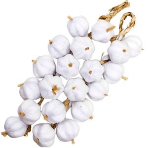 Kit 2 Trança De Alhos Artificial Decoração Artesanal De 32cm