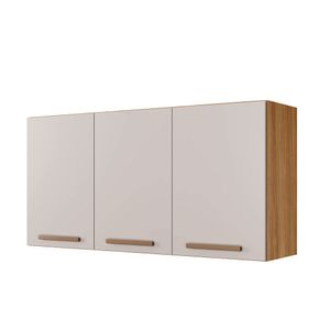 Armário Aéreo Onix Master Arte Móveis Cinamomo Off White