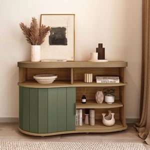 Buffet Aparador Artely Magnum Carvalho Off White Menta