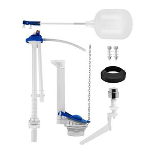 Mecanismo Completo Para Caixas Acopladas Universal Simples Astra Mu-k Acionamento Lateral Externo Branco