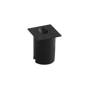 Balizador Nordecor Fery Embutir Quadrado Led Bivolt Preto 3000k Luz Amarela 2373