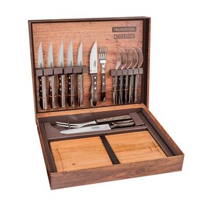 Kit Churrasco 15 Peças Tramontina 21198970 Marrom