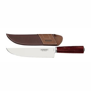 Faca Para Churrasco Tramontina 21141178 Com Bainha 8 Vermelha 21141178