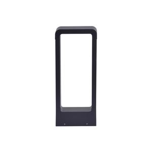 Luminária De Jardim Nordecor Ronu 2685 40cm Led 10w Bivolt Preto 3000k Luz Amarela Preto 2685