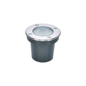 Embutido De Solo Led Astraled Es-6914 Felis 15w Bivolt Prata 3000k Luz Amarela 3000k Luz Amarela Es-6914