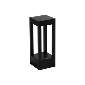 Poste Balizador De Jardim Astraled Jovy 30cm 7w Bivolt Preto Bl-6753
