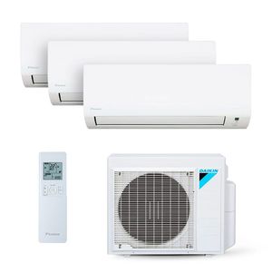 Ar Condicionado Multi Split Inverter Daikin 18.000 BTUs (3x Evap 9.000) Quente e Frio 220V Monofásico