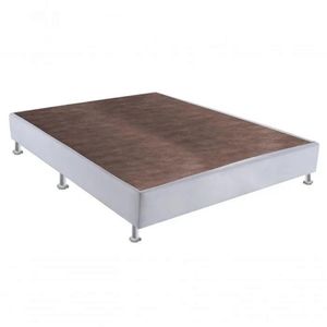 Base Box Casal Sommier Corino Branco Ortobom 138x188x30