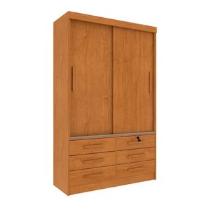 Guarda Roupa Solteiro 2 Portas 6 Gavetas Chicago Tcil Cinmomo
