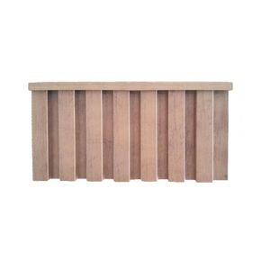Barra De Acabamento L Reto Marfim 25cm X 270cm Marfim